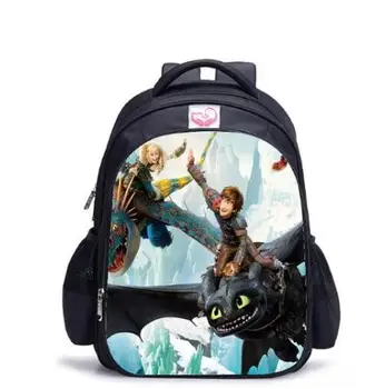 

16 Inch How to Train Your Dragon 3 Children School Bags Orthopedic Backpack Kids School Boys Girls Mochila Infantil Catoon Bags
