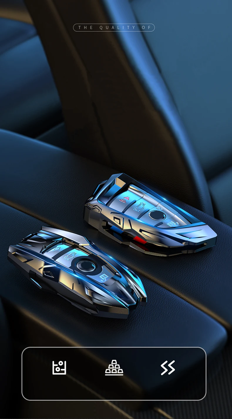Car Key Fob Case Cover Bag Shell For BMW 1 2 3 4 5 6 7 Series 6GT X1 X3 X4 X5 X6 G20 G30 G32 G11 G12 F15 F85 F86 F20 F30 F10