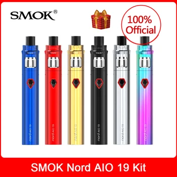 

Original SMOK Nord AIO 19 Kit+built in 1300mAh Battery+Nord coil Electronic Cigarette VS novo/nord vape/stick prince pen kit