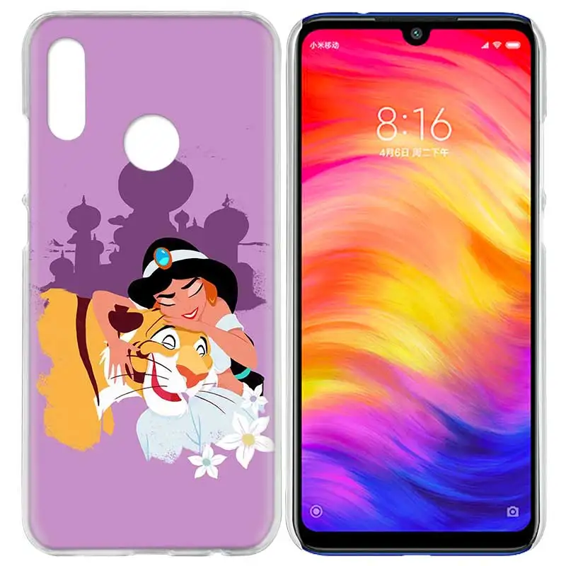 06 Чехол для Xiaomi Redmi Note 7 7A фотоаппаратов моментальной печати 7S 6 6A 5 Y3 K20 mi 8 до 9 лет CC9 CC9E A1 A2 A3 играть F1 Lite Pro Plus с персонажами из мультфильмов, с рисунком "Аладдин" - Цвет: 06