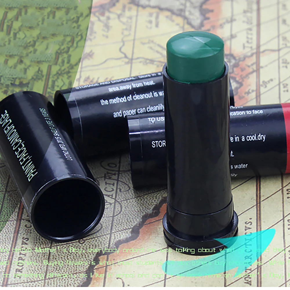 

Outdoor Camouflage Three Color Oil Suit Army Fans Special-purpose Face Paint CS Field Combat Military Camping Equipment Tools