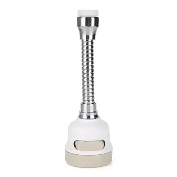 

Adjustable Flexible Faucet Sprayer Stainless Steel 360 Rotatable Faucet Filter Sprayer Water Tap Shower Faucet Extender Nozzle