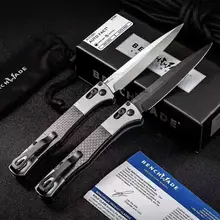 

Benchmade 4170BK Folding Knife S90v Outdoor Camping Hunting Safety-defend Pocket Military Tactical Knives EDC Tool