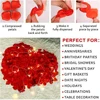 100/200/500/2000 Pieces Artificial Rose Petals Artificial Flower Silk Petals for Valentine Day Wedding Flower Decoration 4