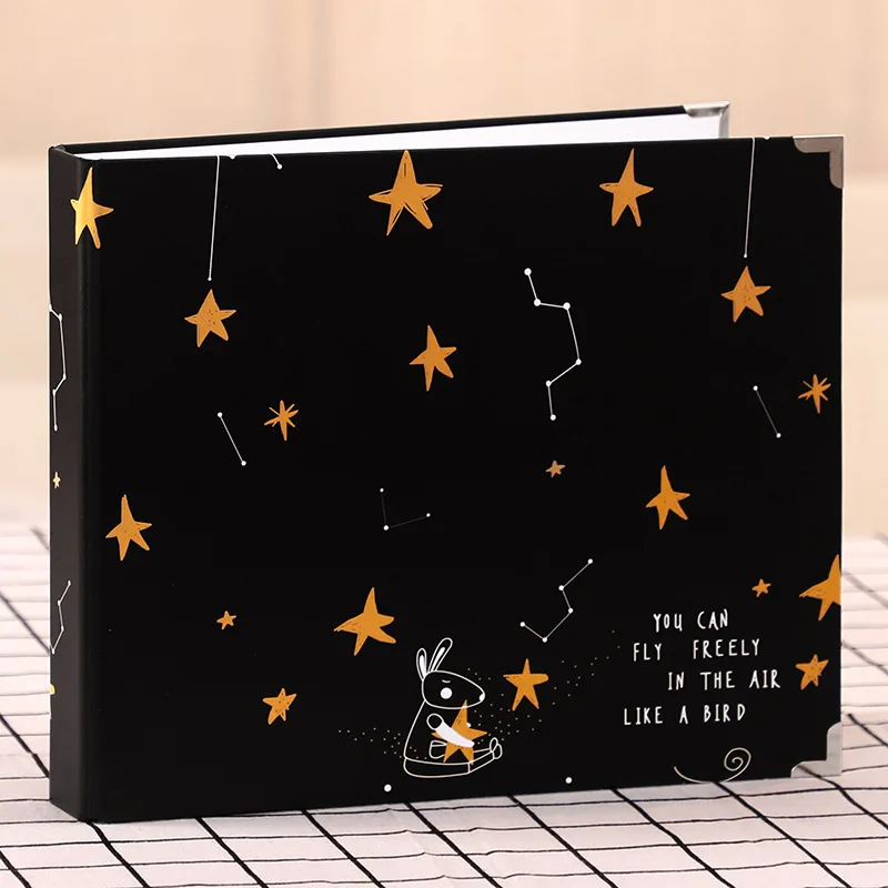 Креативный Diy ручной фотоальбом с листочками пара Белая книга для детей Детский Сувенирный Альбом Подарки на свадьбу