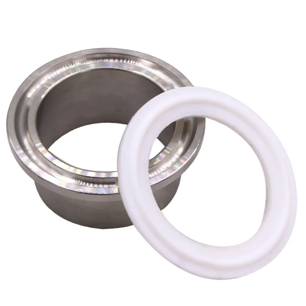 DERNORD 5 шт./лот PTFE прокладка 1,5-4 ''трехзажимное уплотнительное кольцо