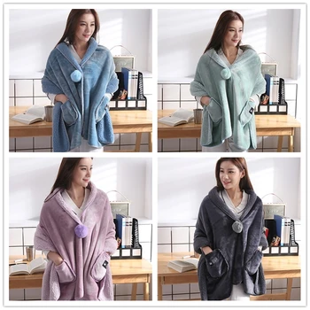 

Super Comfortable Ladies Shawl Multi-function Blanket Going Out To Keep Warm IN Winter,Stylish And Lightweight