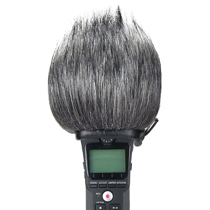 Микрофон лобовое стекло шумоподавление открытый съемный ветрозащитный для Zoom H1 DXAB