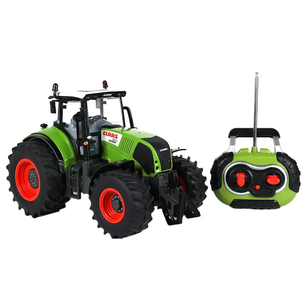 

1:16 2.4G Remote Control Farmer Car Toy Light Claas Tractor Trucks Model For Boys Enlightenment Educational Toys Gift For Kid
