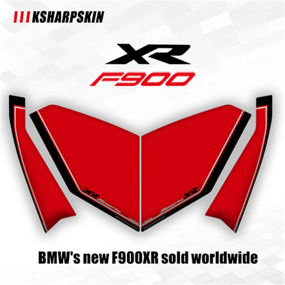  ƼĿ 3D   ũ ̵ е Fishbone Applique Moto ȣ  ŰƮ, BMW F900XR F900 XR 2020