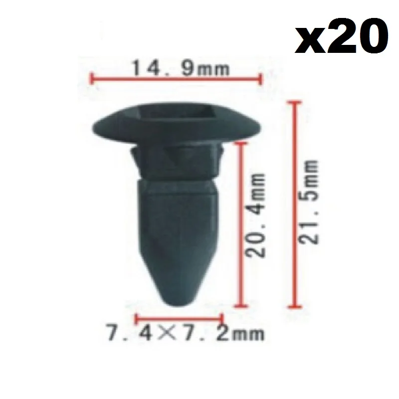 

20x bumper fender screw grommet clip for Audi A4 A6 S4 for FORVW FORJetta Golf N90821401