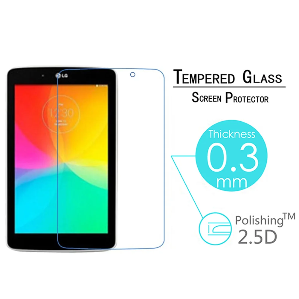 Закаленное стекло для LG G Pad 7 0 8 3 10 1 V400 V500 V480 V490 V495 V525 V700 V755F V930 X 2 протектор экрана