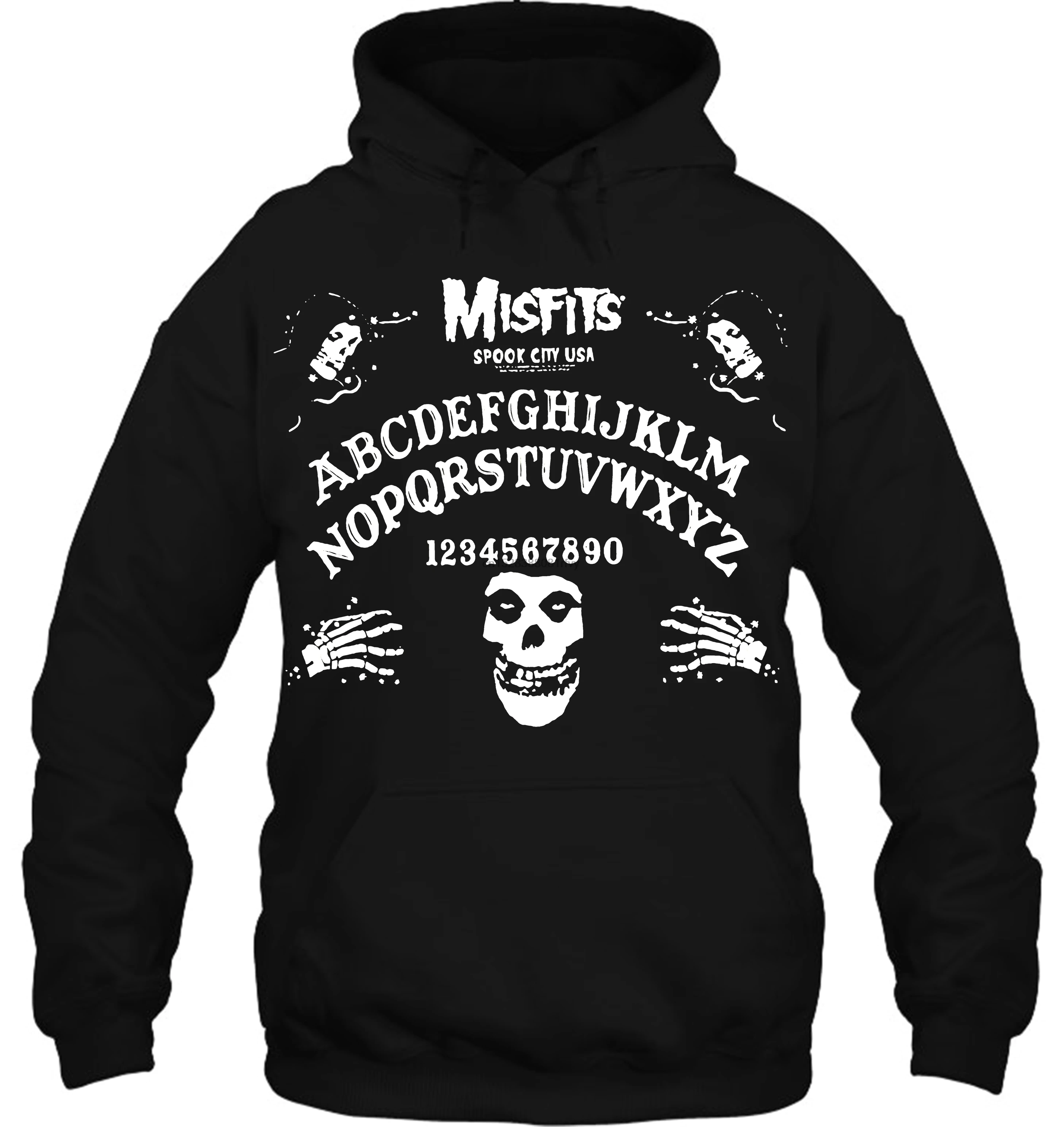 Мужская Толстовка Misfits spook city; женская уличная одежда для девочек