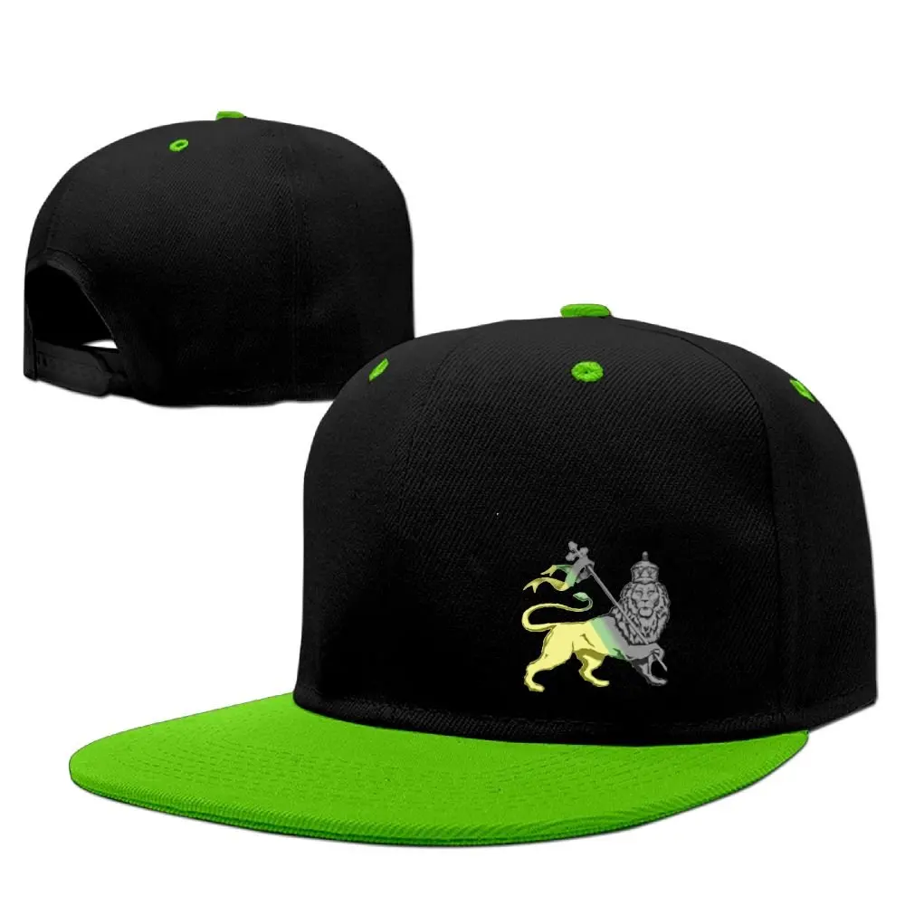 Ямайский Лев Символ унисекс Регулируемая Snapback хип-хоп шляпа бейсбольная Кепка