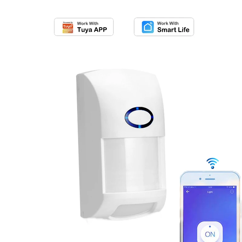 WiFi ИК-детекторы Smart PIR датчик движения сигнализация Push Tuya Life приложение монитор