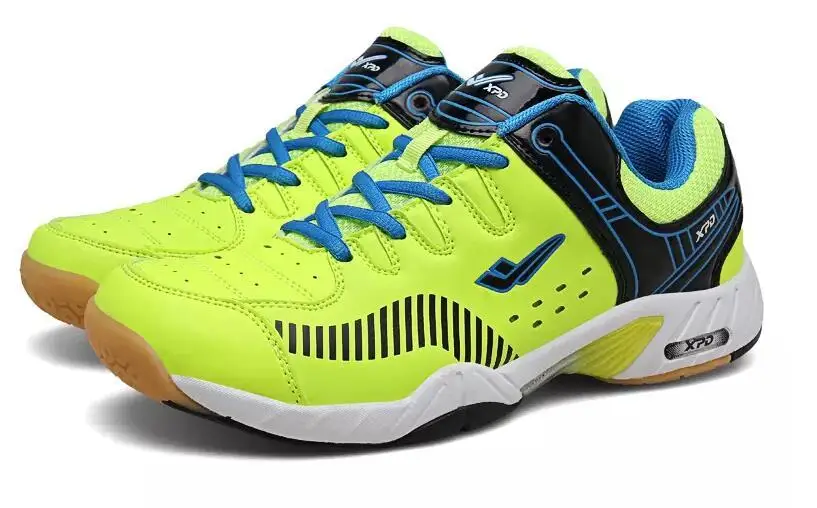 BOUSSAC, профессиональная обувь унисекс для бадминтона, мужская обувь Saga TD, нескользящая спортивная обувь для мужчин и женщин, кроссовки для тенниса, спортивная обувь - Цвет: Light Green