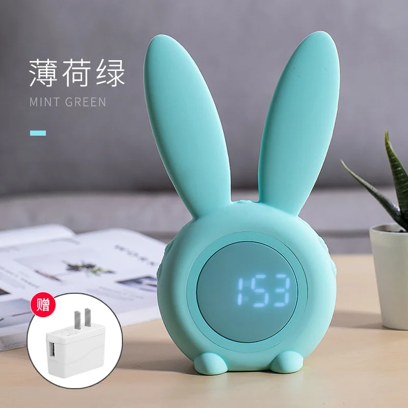 Digitalsnooze Настольный Будильник Электронный настольный ночной Повтор Будильник Отображение даты время Sveglia домашний декор часы JJ60AC - Цвет: E