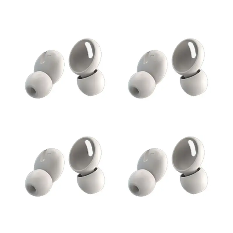 

4Pair Silicone Earbuds Ear Tips In-Ear Earphone Cover Cap for Powerbeats Pro Earphone Accessories