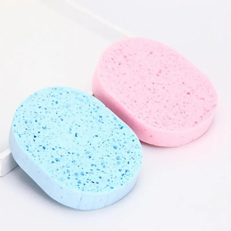 

2pcs Face Cleaning Puff Sponge Face Cleaning Flutter Facial Washing Pad Cosmetic Flutter Makeup Remover Tools