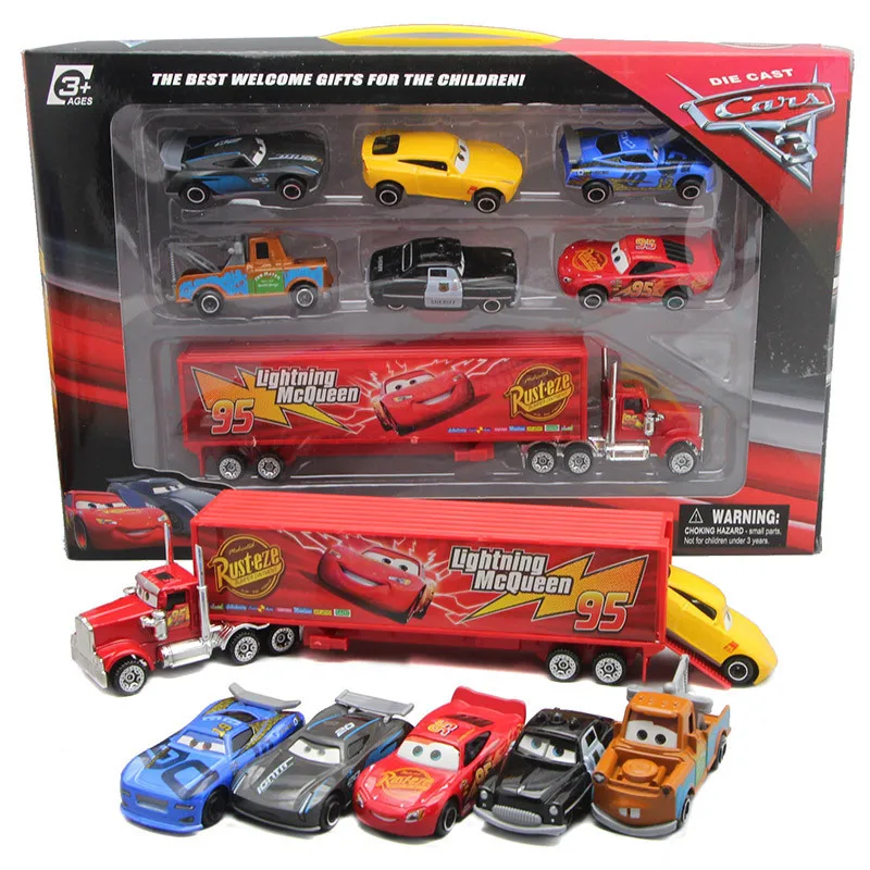 

Cartoon CHILDREN'S Toy Car Collection Alloy Car Model Gift Sliding Batman Non-Batmobile Tank Set