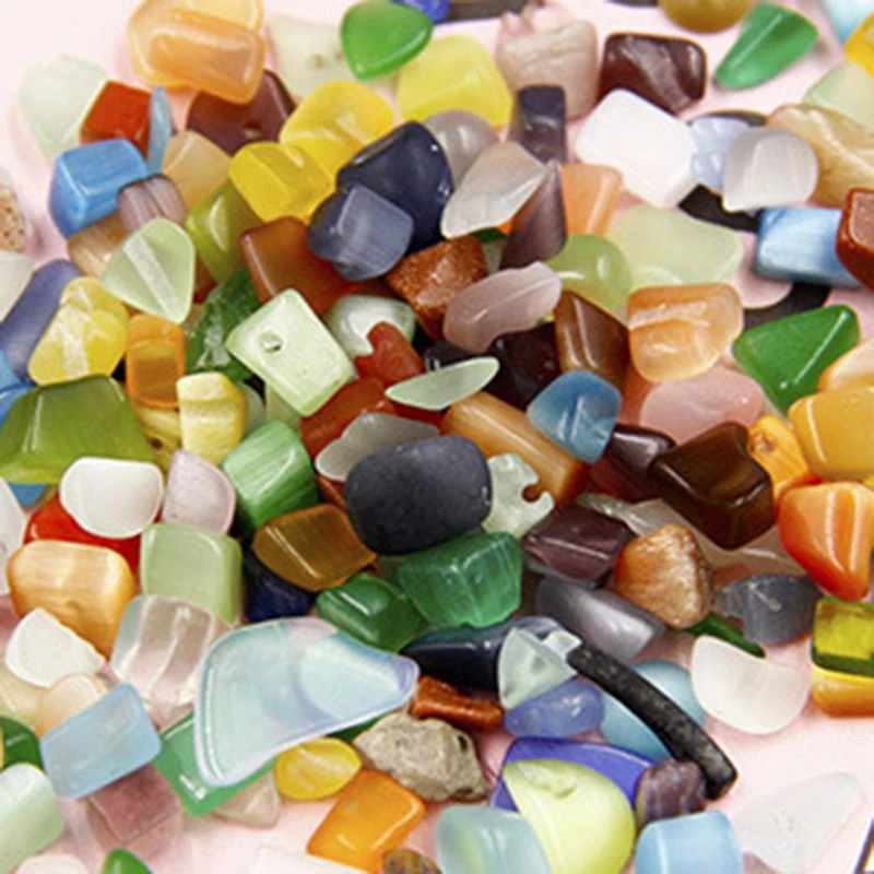 Slime DIY Accessories Crystal Stone Jade Plasticine Models Slime Additive Polymer Clay Charms Crafts Materials Toys for children