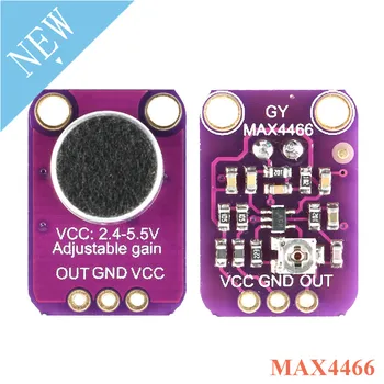 

MAX4466 Electret Microphone Amplifier Module Board GY-MAX4466 Sensor Module GY MAX4466 With Adjustable Gain For Arduino