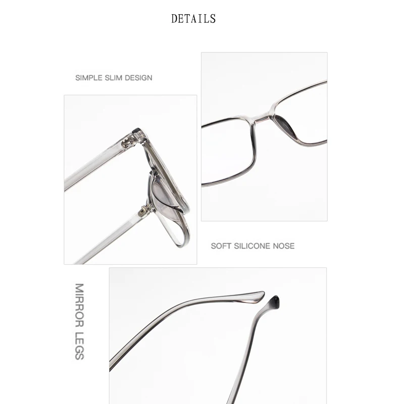 Прозрачные ретро очки прозрачные линзы для женщин и мужчин модные квадратные