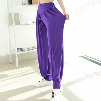 

Women Pants Plus Size Leggings Colorful Bloomers Dance TaiChi Full Length Pants Modal Pants Pants