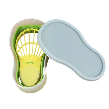

3pcs Avocado Tool Set (Cleaning Device + Crusher + Crisper) Fruit Seeder Avocado Preservation Box Kitchen Gadgets