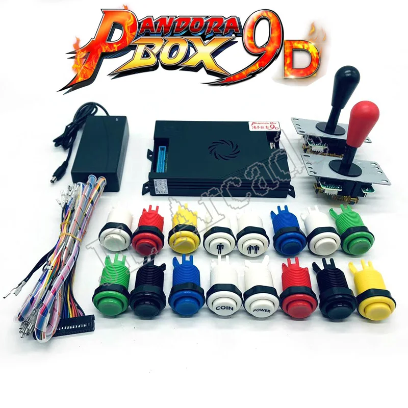 

Pandora DIY kit Console-Support Gamepad-Plug Arcade-Game Built-In-Pandora-Box 2500-In-1 9d