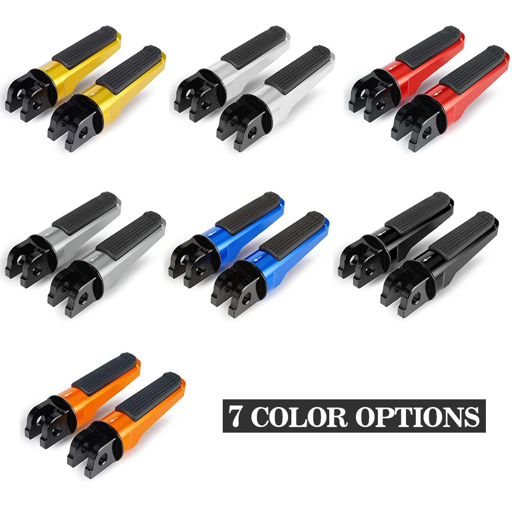 Motorcycle Footrests Front Foot Pegs Footrests for Honda CB600F Hornet CB650R CB1000R CBF600 CBF1000 CBR650F CBR600RR CBR650R CBR900RR CBR1000RR motorcycle accessories,motorcycle foot pedals