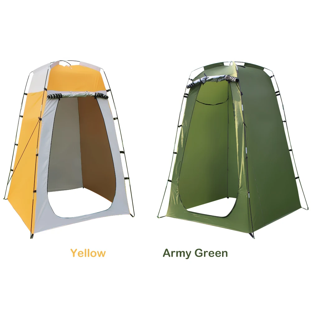 

Automatic Camping Tent For Shower 6FT Privacy Changing Room For Camping Biking Toilet Shower Beach Outdoor Sunshelter