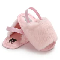 Newborn Baby Girl Soft Sole Crib Shoes Infant Toddler Summer Sandals 0-18 Months First Walker Baby Shoes Anti-slip 3