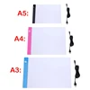 A3 A4 A5 Three Level Dimmable Led Light Pad Drawing Board Pad Tracing Light Box