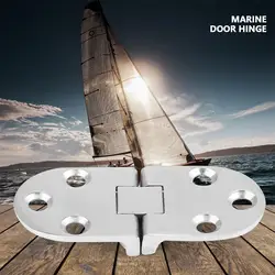 Charnières de bateau en acier inoxydable 316, 2 pièces, estampage pour porte de cabine Marine 66x30mm, charnière de trappe de porte affleurante, nouveau 