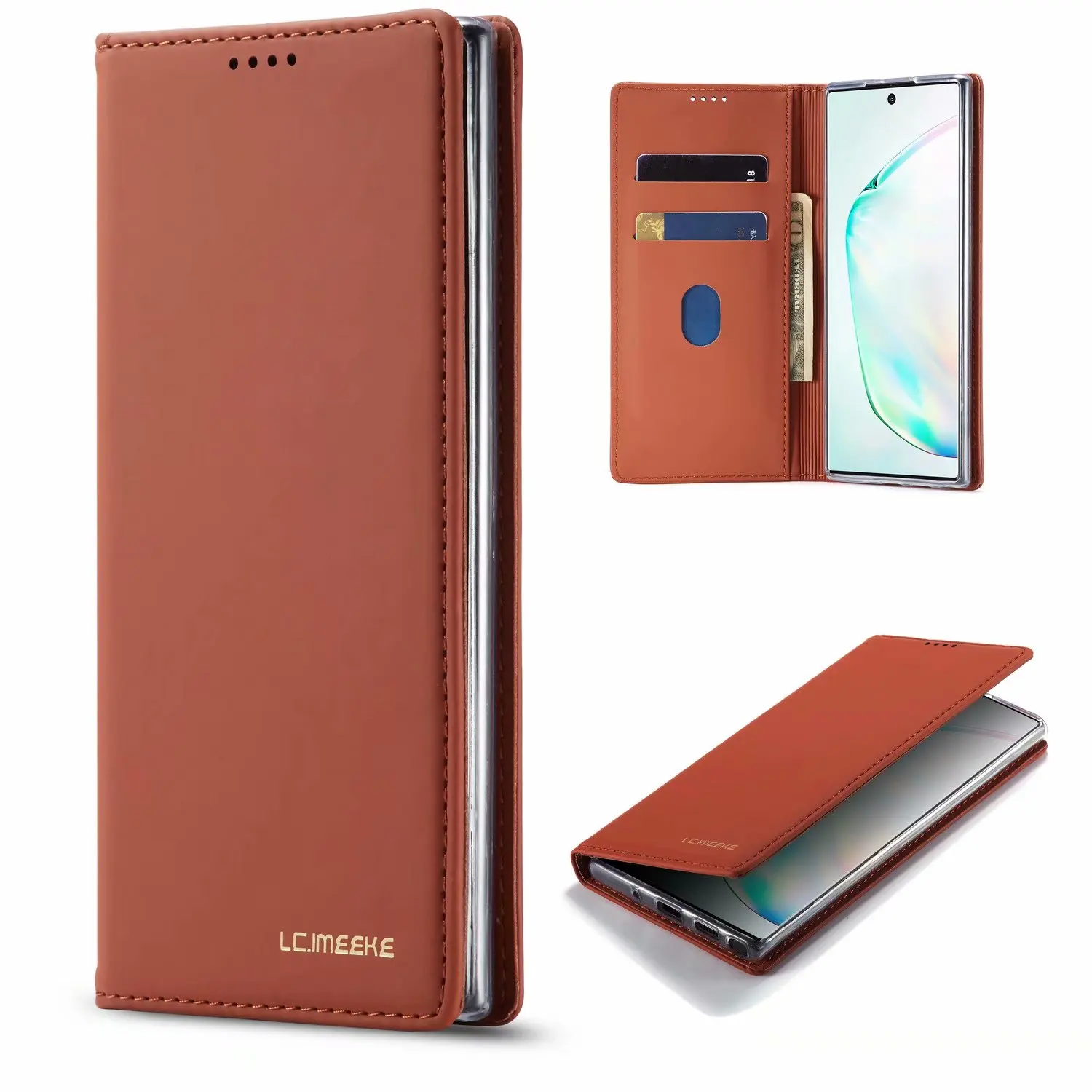 Роскошный чехол Note10plus кожаный флип-бумажник чехол для samsung Galaxy S10 S9 S8 Plus S10E Note 9 10+ 5G чехол для телефона с подставкой