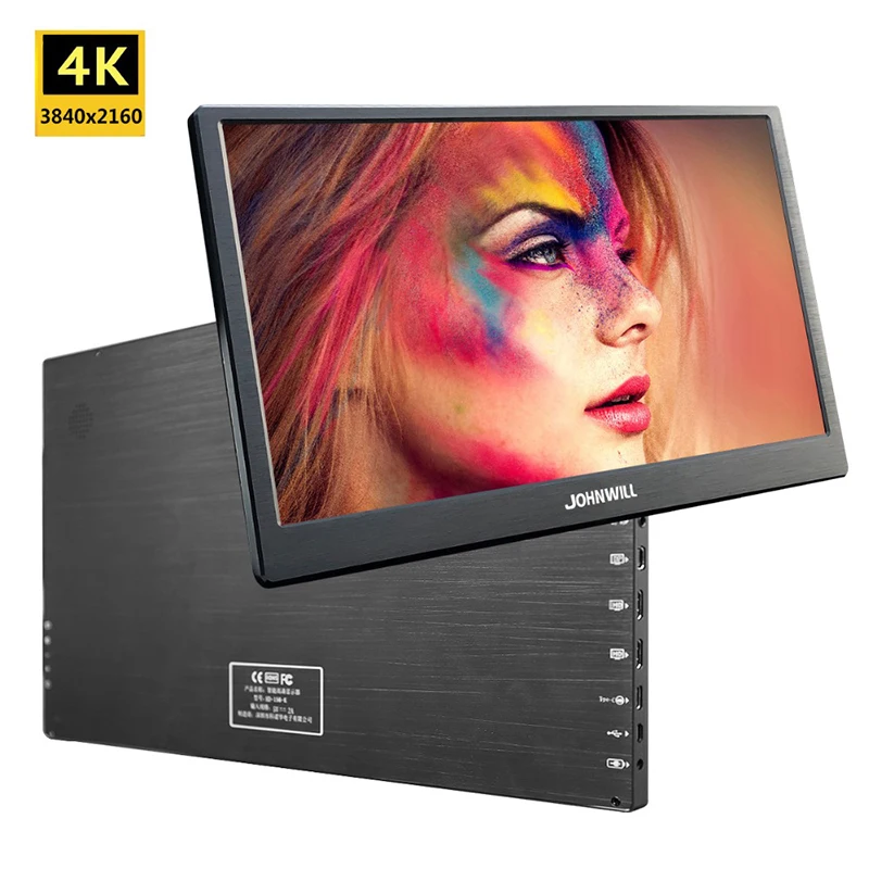 18.4 Inch 3840X2160 4K IPS hdmi Portable Gaming Monitor for PS3 PS4 Macbook 17.3