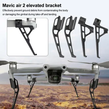 

4pcs Extension Leg Lightweight Quick Release Drone Accessories Protector Landing Gear 3D Printing ABS For DJI Mavic Air 2