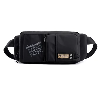 

New Style Waterproof Nylon Cloth Running Bag Outdoor Multi-functional Body Hugging Anti-Theft Running Bag Stylish Shoulder Bag