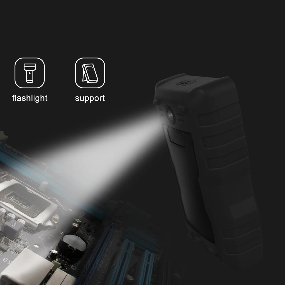 ANENG A02B ЖК-цифровой мультиметр Профессиональный ESR True RMS AC DC мультиметр резистор Частота тока Напряжение измеритель температуры