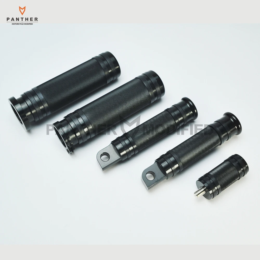 Черный руль мотоцикла рукоятки для ног для отдыха Shift Peg Kit чехол для Harley Davidson Dyna король дорог супер