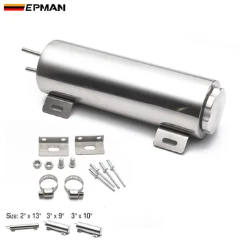 

Stainless Steel Radiator Overflow Expansion Catch Can Tank Car Modification Radiator 22.6OZ 32OZ 34OZ EPYX9610 EPYX9611 EPYX9612