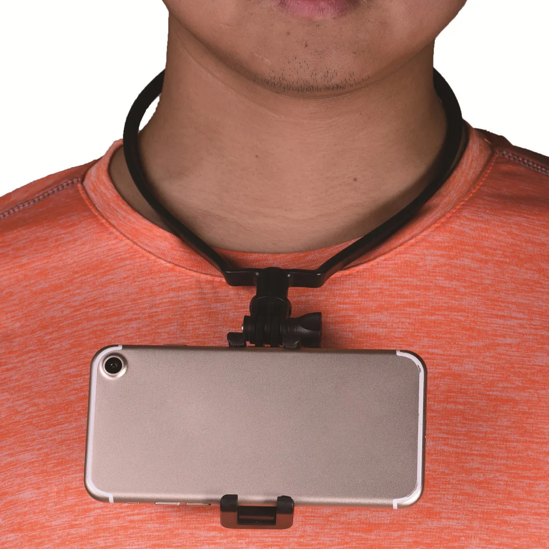 Hands Free ленивый держатель для телефона универсальный кронштейн зажим Мобильный телефон стойка для селфи висячая Шея крепление для iPhone samsung 024
