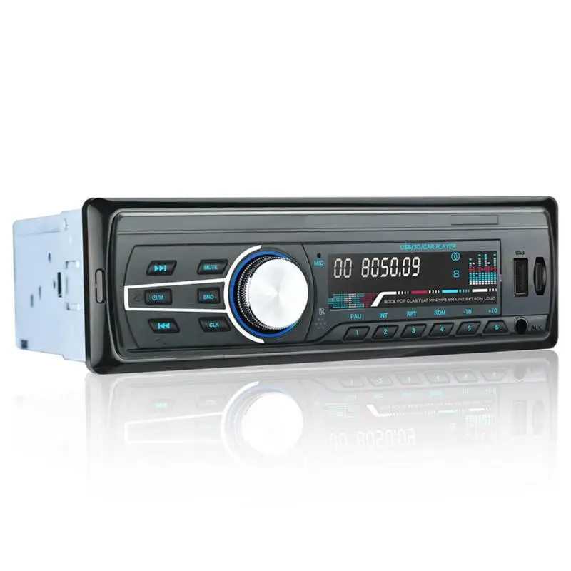 RM-JQ1583 С 1 Din стерео аудио Bluetooth USB FM радио головное устройство музыкальный плеер классические цвета и простой прочный дизайн