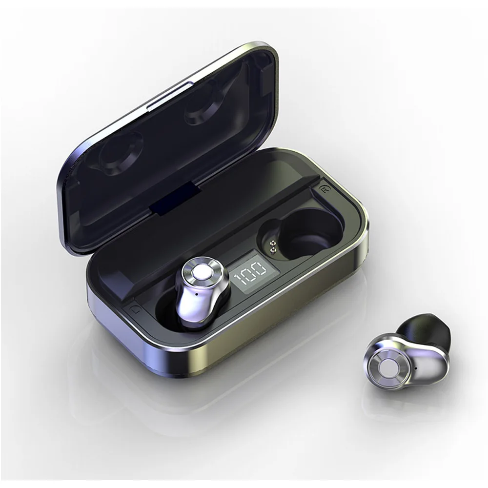 Новые A6 беспроводные наушники Bluetooth 5,0 TWS гарнитура HIFI мини-наушники-вкладыши спортивные наушники водонепроницаемые Поддержка iOS/Android телефонов