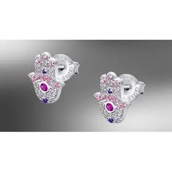 

LOTUS earrings LP1989-4/1 925mm SILVER FATIMA's hand