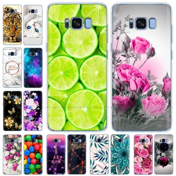 

Silicon phone Case For Samsung Galaxy S8 Cases Cover For Samsung S8 plus Phone shell new design full 360 protective Coque Mask