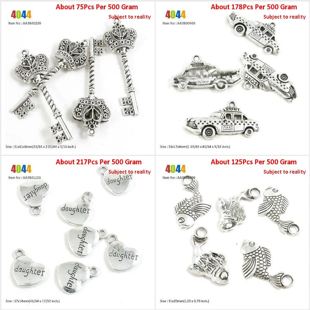 Ювелирные изделия шармы оптовые поставщики корона скелет ключ такси компактный