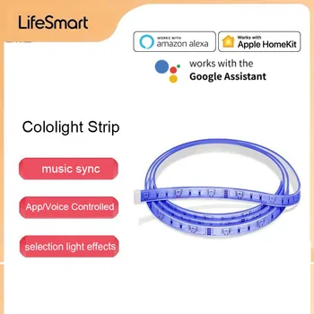 

Lifesmart LED Strip Light Led Lamp Flexible SMD Wi-Fi series Apple Siri/Alexa/Google Assistant voice control dimmable DIY light