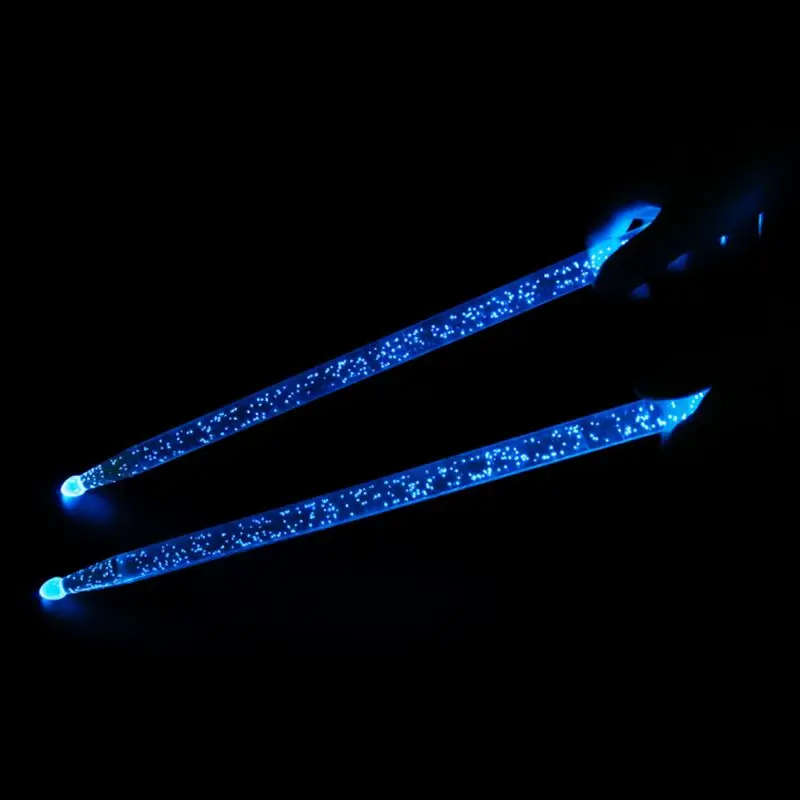 Blue Светодиодный акриловый барабан, светящиеся палочки для сцены - Цвет: Blue